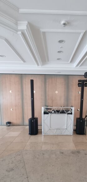 DJ Setup für Hochzeit in Augsburg von DJ Blacksmith